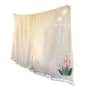 PENGQ ผ้าคอตตอน ม่านกั้นรถ พับเก็บได้ การปิดกั้นแสง ม่านกั้นส่วนตัวในรถยนต์ ม่านป้องกันการแอบดู สะดวกสบายๆ ม่านกั้นที่นั่ง การเดินทางการเดินทาง