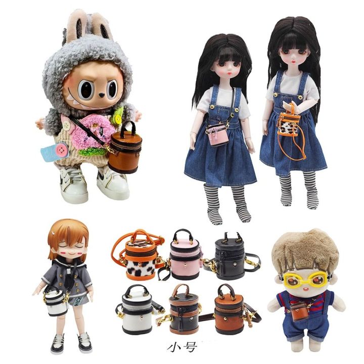 SDFBN Crossbody Bag Labubu Doll Handbag Handmade PU Dollhouse Min ...