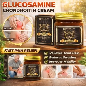 Glucosamine Chondroitin Gel Fast-Acting Joint Pain Relief Chondroitin Cream For Muscle & Bone Discomfort Topical Arthritis Support Cream For Knee & Back Care