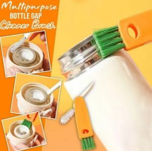 BISA COD - Sikat Pembersih Keyboard 3 in 1 Serbaguna Multifungsi Mini / Sikat Cuci Tutup Botol Dot Bayi Motif Wortel