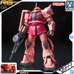 ⭐️ BANDAI GUNPLA REAL GRADE RG 1/144 MS-06S ZAKU II PLASTIC MODEL TOY VCA GUNDAM SINGAPORE