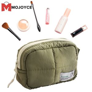 MOJOYCE Premium Quilted Makeup Bag for Women Durable and Compact for Travel and Outdoor Makeup Storage