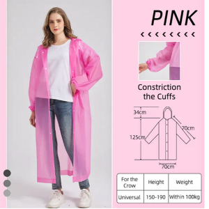 Thickened adult raincoat Oxford cloth raincoat/Glow raincoat/Fission raincoat Rainpants/Blackout safety raincoat/Outdoor raincoat with hat