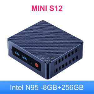 Beelink MINI S12 Pro Windows 11 Intel 12th Gen N100 Mini PC DDR4 16GB 500GB NVME SSD 3.4GHz Wifi 6 BT 5.2 RJ45 Gaming PC