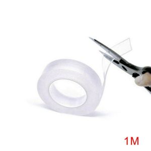 Nano Tape Waterproof Wall Stickers Reusable Heat Tapes Transparent Double Sided