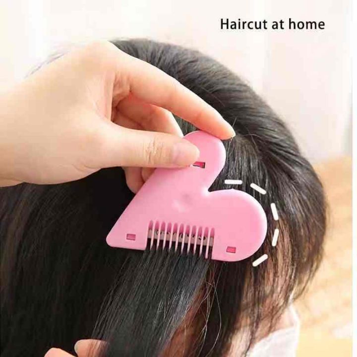 Bangs trimming Barber comb Hair Cutting Tooth Scissors Children's