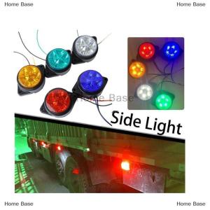 [COD] Home Base Car Circular Carriage Corner Light Freight Car Color LED Electronic Edge Light Creative Warning Light Outer Roof Height Lamp