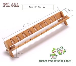 💥 SIÊU SALE 💥Gác Chén Chân Xòe Tiện Dụng Chất Liệu Tre - Gồm 2 kích Thước