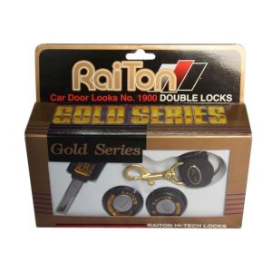 RAITON DOOR LOCK / KUNCI PINTU MOBIL UNIVERSAL RAITON ORIGINAL 2 PINTU COMPUTER GEPENG
