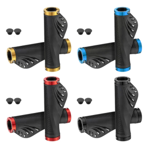 1pair Nonslip Bilateral Locks Cycling Handle Grips Mountain Bike Handlebar Grips Replacement Cycling Handle Grips