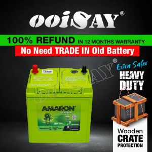 AMARON M42 - 60B20L (EFB) - Stop Start Car Battery - Bezza Advance Myvi Eco-Idle Serena Hybrid