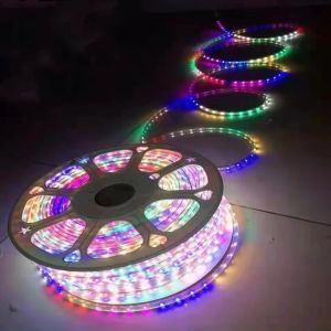 Paket Lampu LED STRIP SELANG 2835 10M 20M 25M 30M 220v RGB Hias Satu Set Tinggal Colok