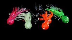 21g/11cm Reusable Squid Bait Attractive Far Throwing Distance Convenient Carrying Double Hooks Artificial Bait Outdoor Fishing Octopus Lure Soft