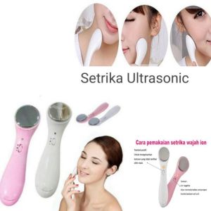 Ion Face Massager Setrika Wajah - Vibration Iontophoresis Instrument Good Quality