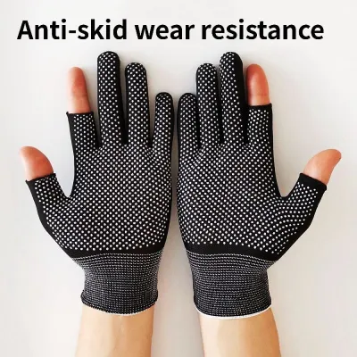 1Pair Motorcycle Motor Gloves Racing Protective Gloves Breathable Non-Slip Anti-UV Outdoor Sports Riding