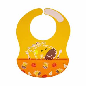 Marcus & Marcus Wide Coverage Silicone Baby Bib