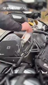 Motorcycle Bike Cup Holder with Automatic Clamping 360° Rotation Fit Adjustable Handlebar Cup