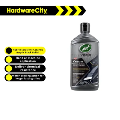 Turtle Wax T53448 Hybrid Solutions Ceramic Acrylic Black Polish