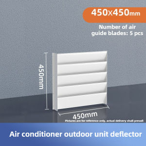 Universal Air Conditioner Outdoor Unit Wind Shield Anti-Direct Blow Change Wind Direction Heat Dissipation Sturdy & Durable For 1-3HP