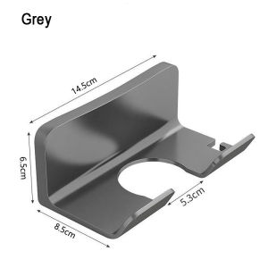 [Local Seller] Nail free No drill Hairdryer Holder Hair dryer rack mounting rack stick on hairdryer rack