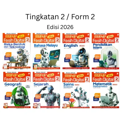 [Sasbadi] Modul Aktiviti MyPdP Xtra Fasih Digital Tingkatan 1-3 KSSM (2026)