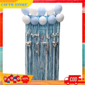 Paket Set Balon Dekorasi Ulang Tahun / Perlengkapan Pesta Ulang Tahun Simple