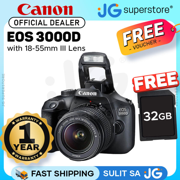 Eos 3000d Dslr Canon Camera Price 30000 3000d Kit Canon 3000d