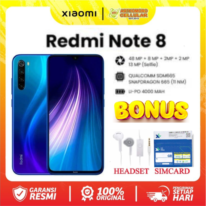 Spesifikasi Redmi Note Ram Xiaomi Redmi Note 8/Note Pro Global - Main Image
