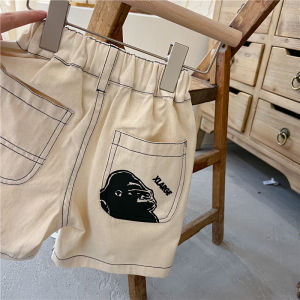 Unlimited X Kids Boys Five-point Pants Denim Shorts Cartoon Casual Pants Boy Jeans Shorts