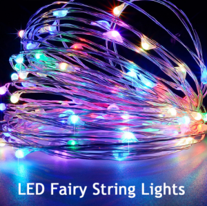 Readystock+FREE Shipping 2/5/10m USB LED String Lights Copper Silver Wire Garland Light Waterproof Fairy Lights for Christmas Wedding Party Decoration