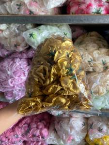 bunga kuntum gold jual per 100 pcs