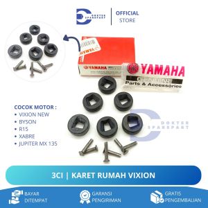 3CI KARET KOPLING VIXION NEW / JUPITER MX 135 NEW / R15 / XABRE / BYSON / KARET RUMAH KOPLING