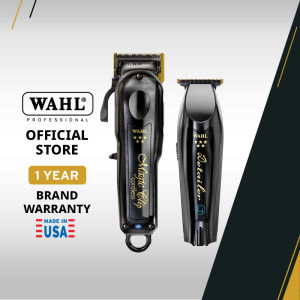 Wahl 5 Star Midnight Black Barber Combo - Hair Clipper Shaver