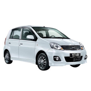 [ BLACKCARMAT PERODUA ] TPE Car Mats ALZA ARUZ ATIVA AXIA BEZZA KANCIL KELISA MYVI TRAZ VIVA Car Carpet Floor Mat