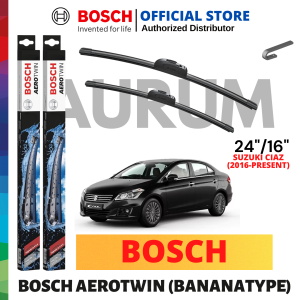 Bosch Aerotwin Wiper Blade set for Suzuki Ciaz 2016-PRESENT (24/16) 2PCS