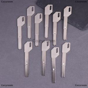 [COD] Cozyroom 5 10ชิ้นด้ามจับปืนคอยาว E-A46ใบคู่ล็อคลายนิ้วมือกุญแจว่างเปล่าซุปเปอร์ซีเลเวลขยายชิ้นส่วนตัวอ่อน
