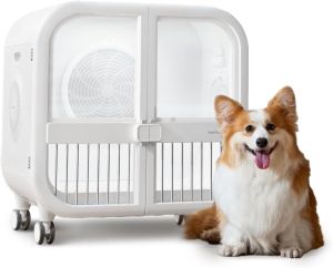 HomerunPet Drybo Ultra - Smart Pet Dryer Box Quiet Drying with Temperature Control for Pets - 18 Months Warranty