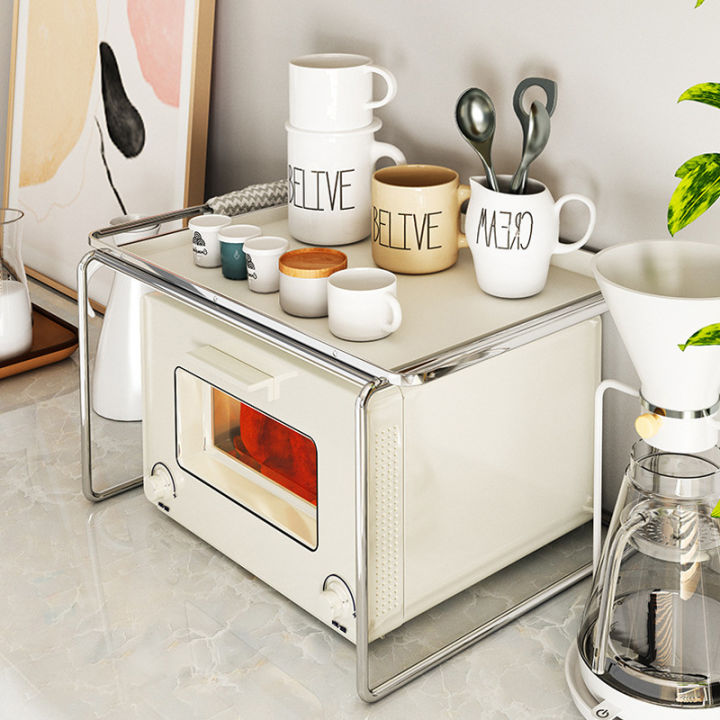 Microwave Oven Rack, Microwave Stand Countertop Organizer with