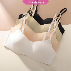 Flash Sale Seamless Bras Women Underwear Small Chests Gathered Push Up Bralette Lingerie