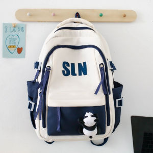 Beg galas pelajar beg komputer wanita kapasiti besar perjalanan jarak jauh ransel wanita beg sekolah menengah junior