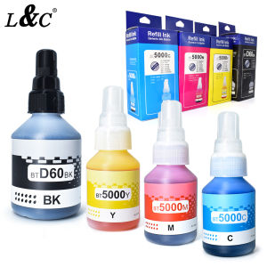 【PH Ready Stock】L&C BT5000 BTD60 Premium Ink Dye Ink Compatible Brother Printers DCP-T310 DCP-T500W DCP-T710 Brother ink