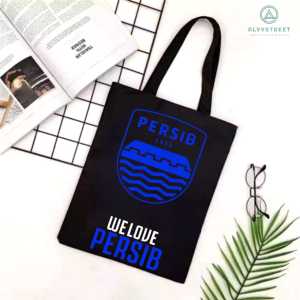 ALVYSTREET | Totebag Tali Kain | Motif Persib Bandung | Terbaru | Grosir