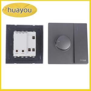 huayou 220V Universal Adjustment Ceiling Fan Speed Control Switch Wall Button Dimmer