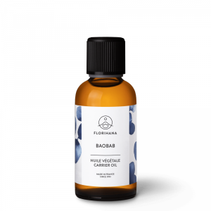 FLORIHANA Baobab Organic Carrier Oil - Aromatherapy Pure Natural | Made in France