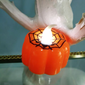 6Pcc Halloween Electronic Candle Lights Ghost Festival Horror Props Home Bar Haunted House Atmosphere Decoration Prop Party Supplies