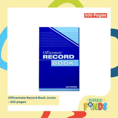 1 pc Valiant or Officemate Record Book Junior / Big Size - 150pgs 200pgs 300pgs 500pgs