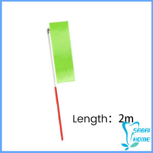 Easy 2 เมตร 3.6 เมตร ริบบิ้น มาพร้อมก้านจับ ออกกำลังกาย ริบบิ้น ยิมนาสติกลีลา Dancing Ribbon