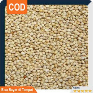 COD!!BARU!!Milet putih makanan harian burung lovebird kemasan 1 kg || Makanan Burung || BURUNG
