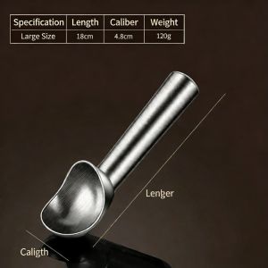 Ice Cream Scoop Nonstick Anti-Freeze Aluminum Scoop