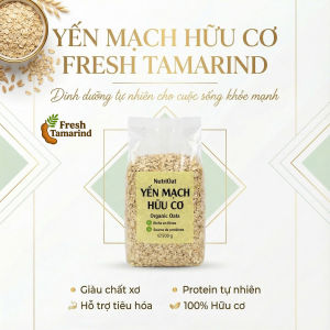 YẾN MẠCH HỮU CƠ CÁN DẸT FRESH TAMARIND 500gr